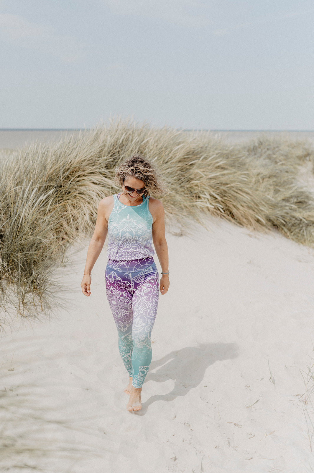 Jumpsuit Active Aqua Circle