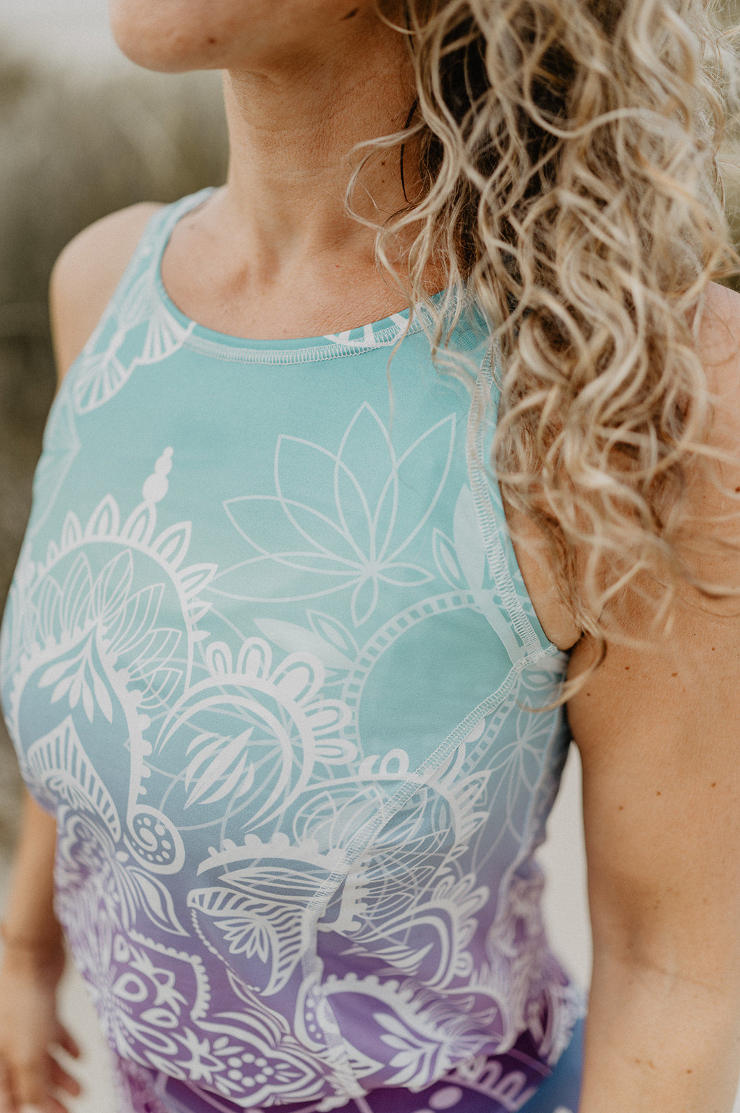 Jumpsuit Active Aqua Circle
