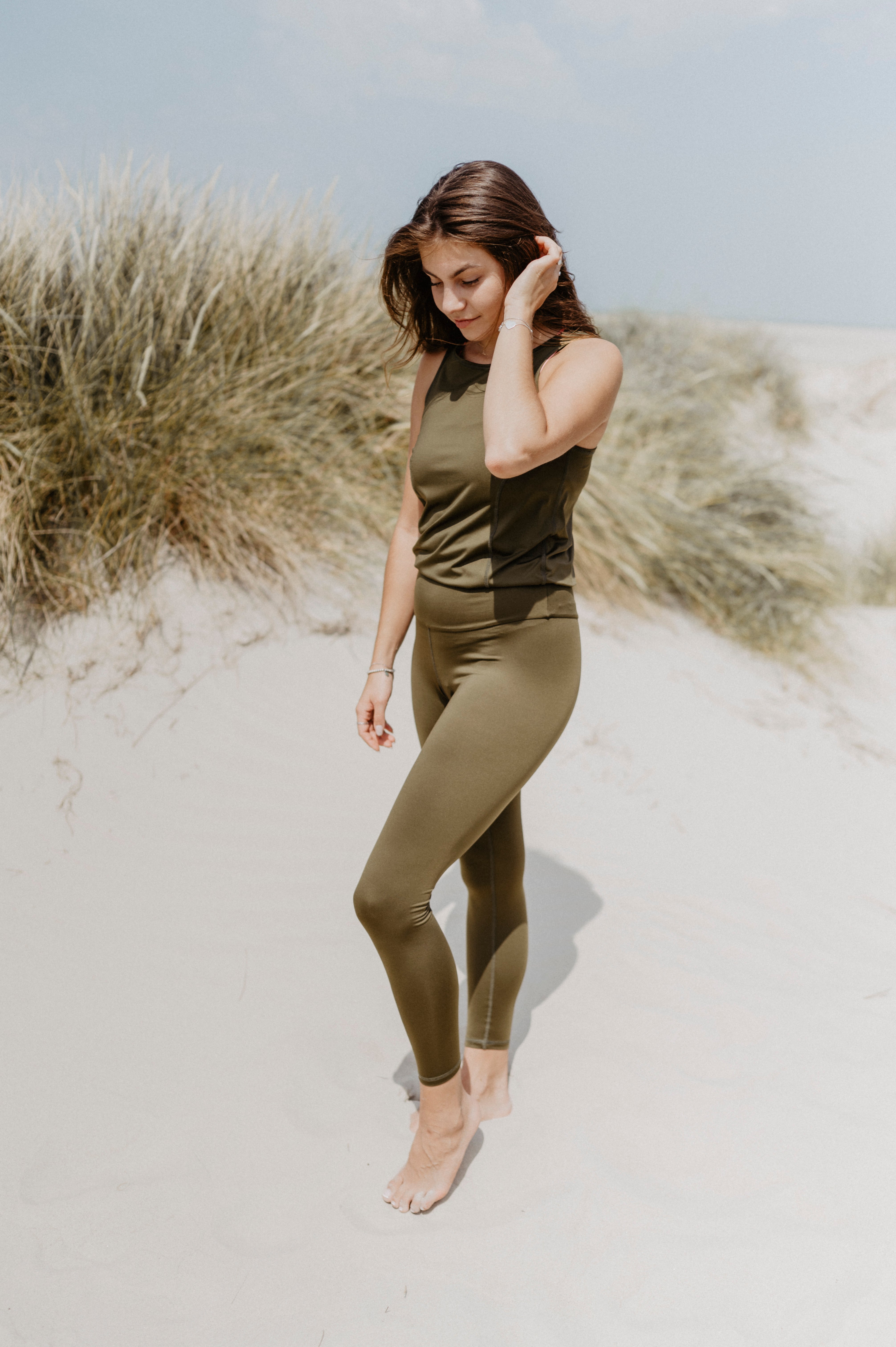 Jumpsuit Active Olive