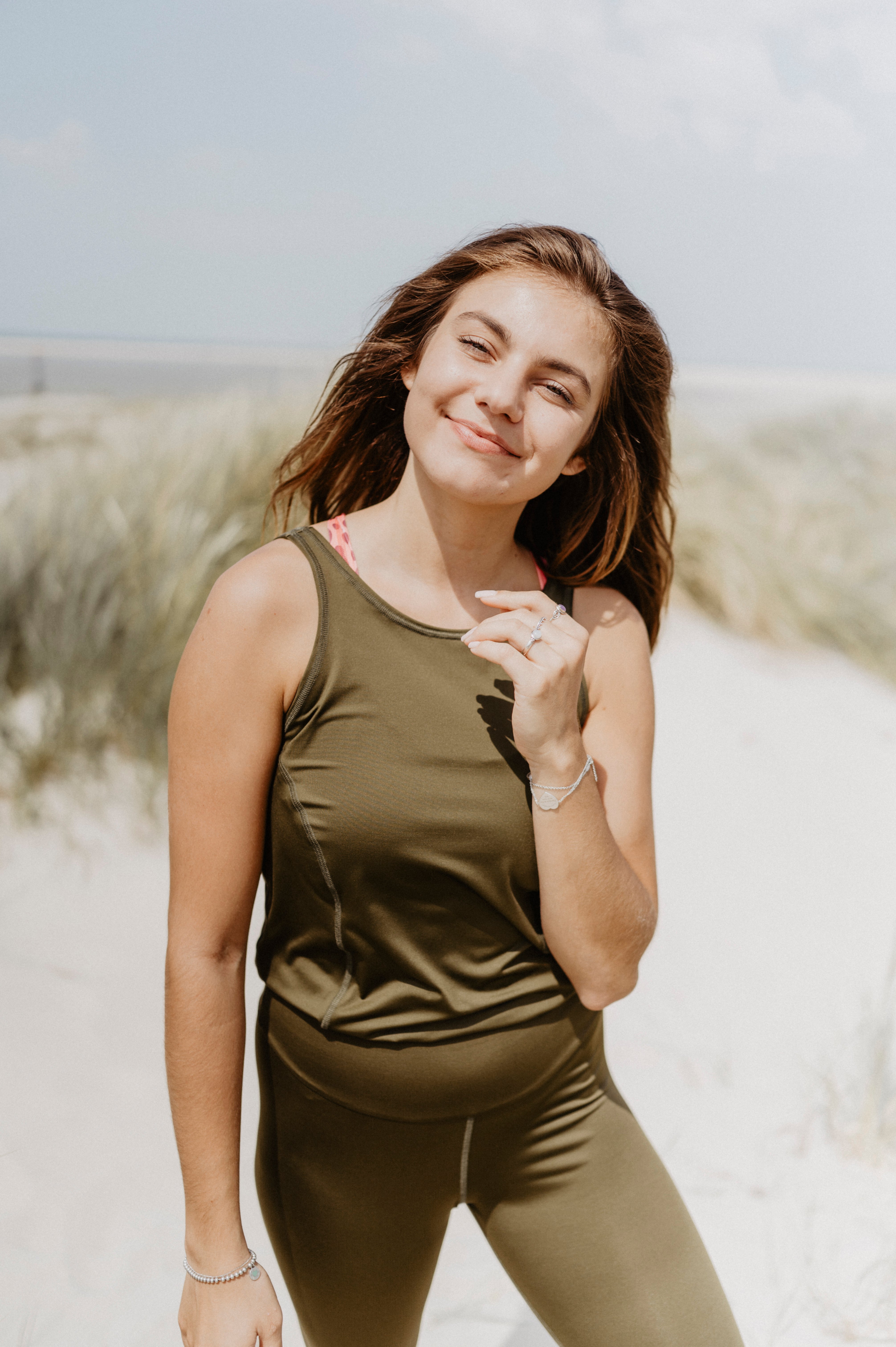 Jumpsuit Active Olive