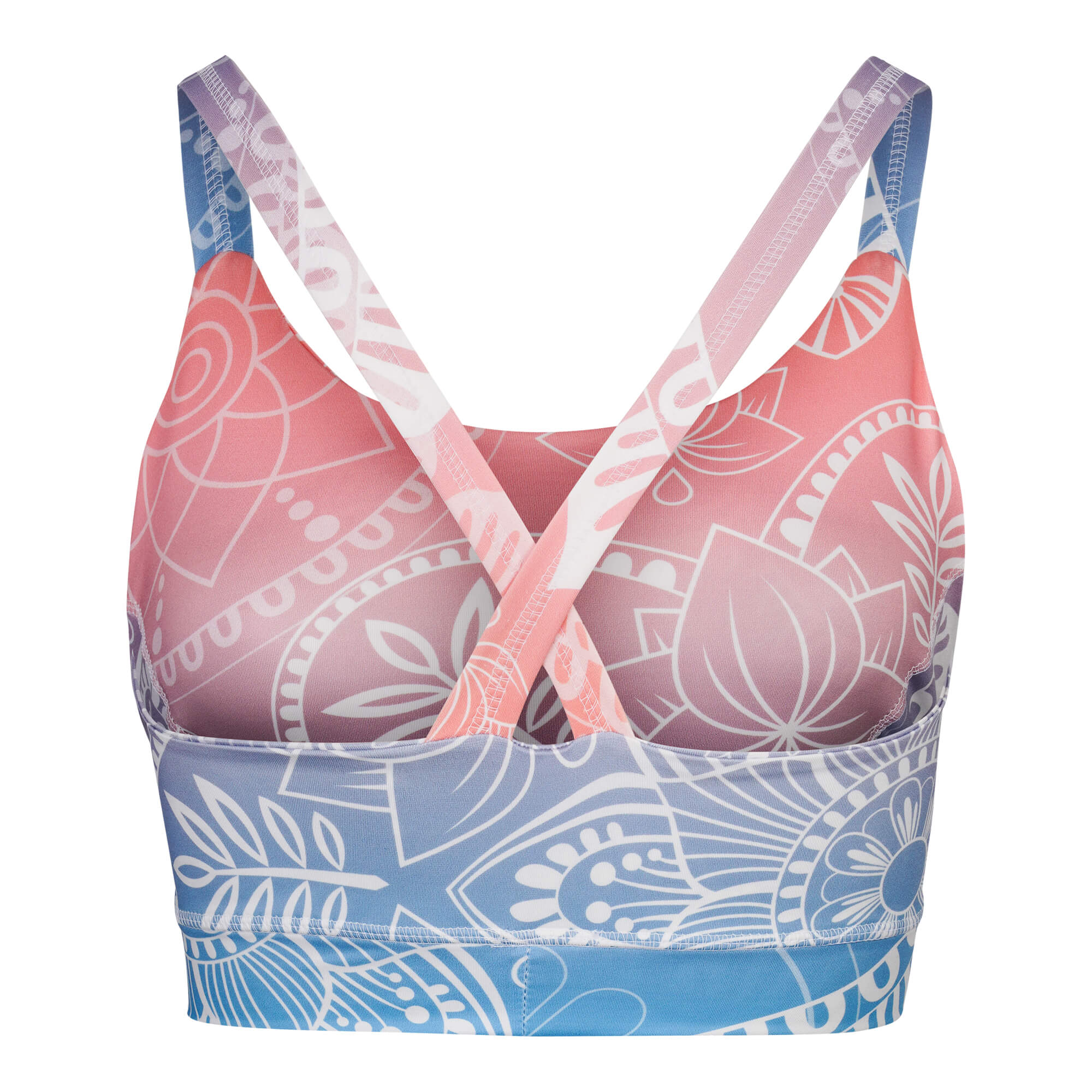 Yoga Bra bunt von hinten