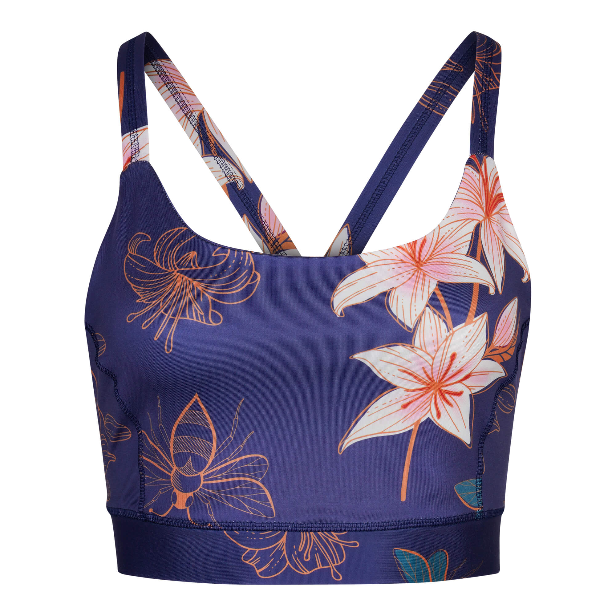 Yoga Bra in Farbe GlowLily