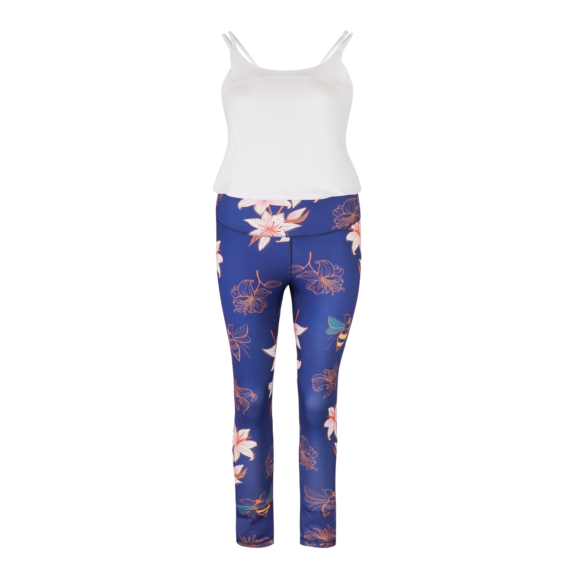 Jumpsuit Motion Glow Lily mit Modal White