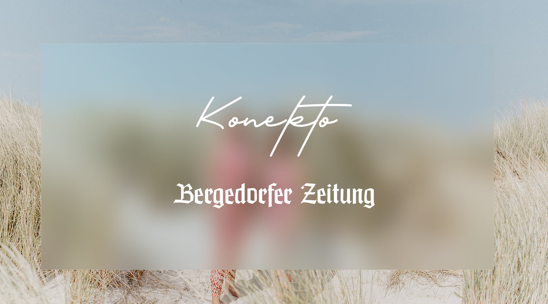 Konekto in der Bergedorfer Zeitung – Unser Treffen im Atelier