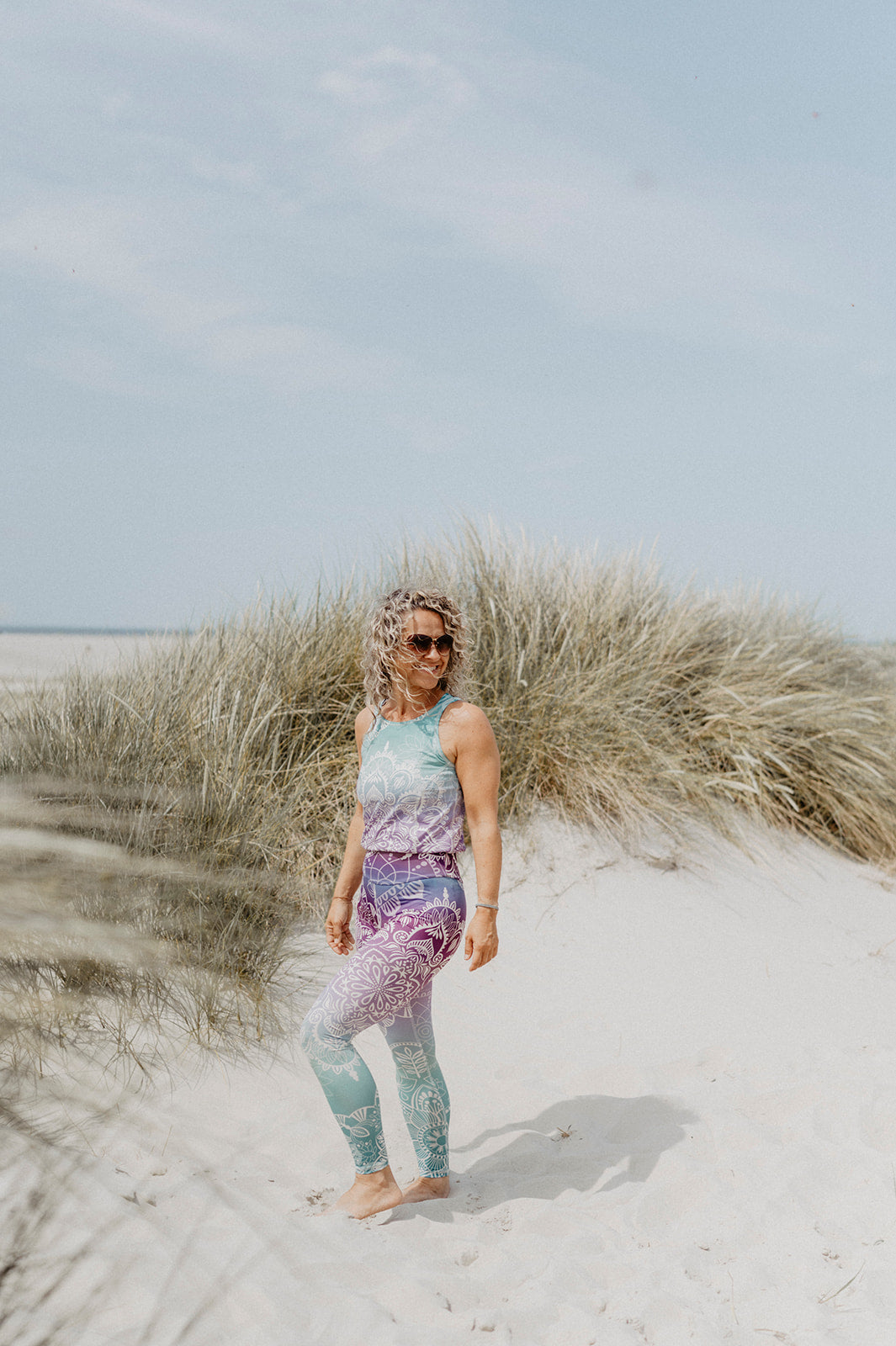 Jumpsuit Active Aqua Circle
