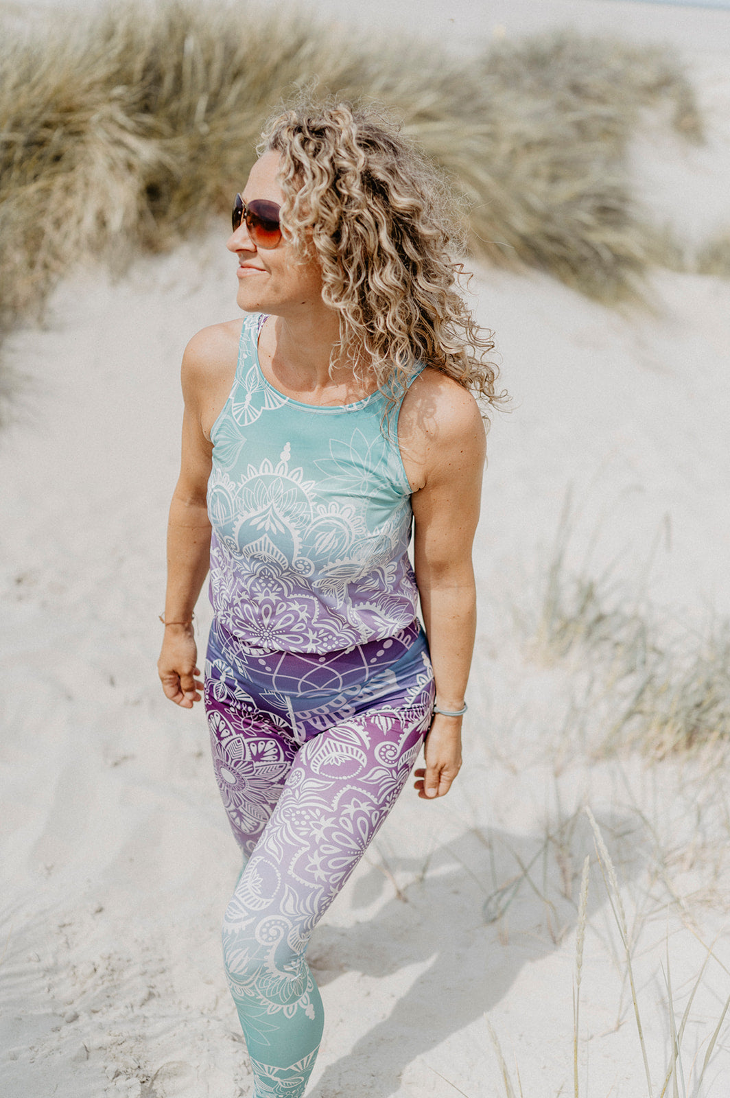 Jumpsuit Active Aqua Circle