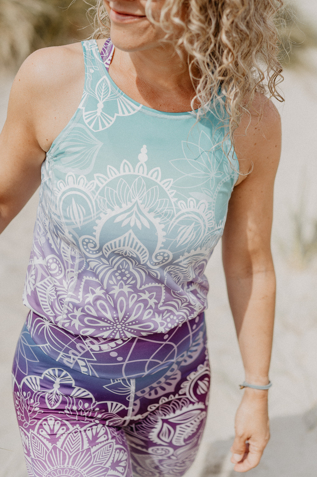 Jumpsuit Active Aqua Circle