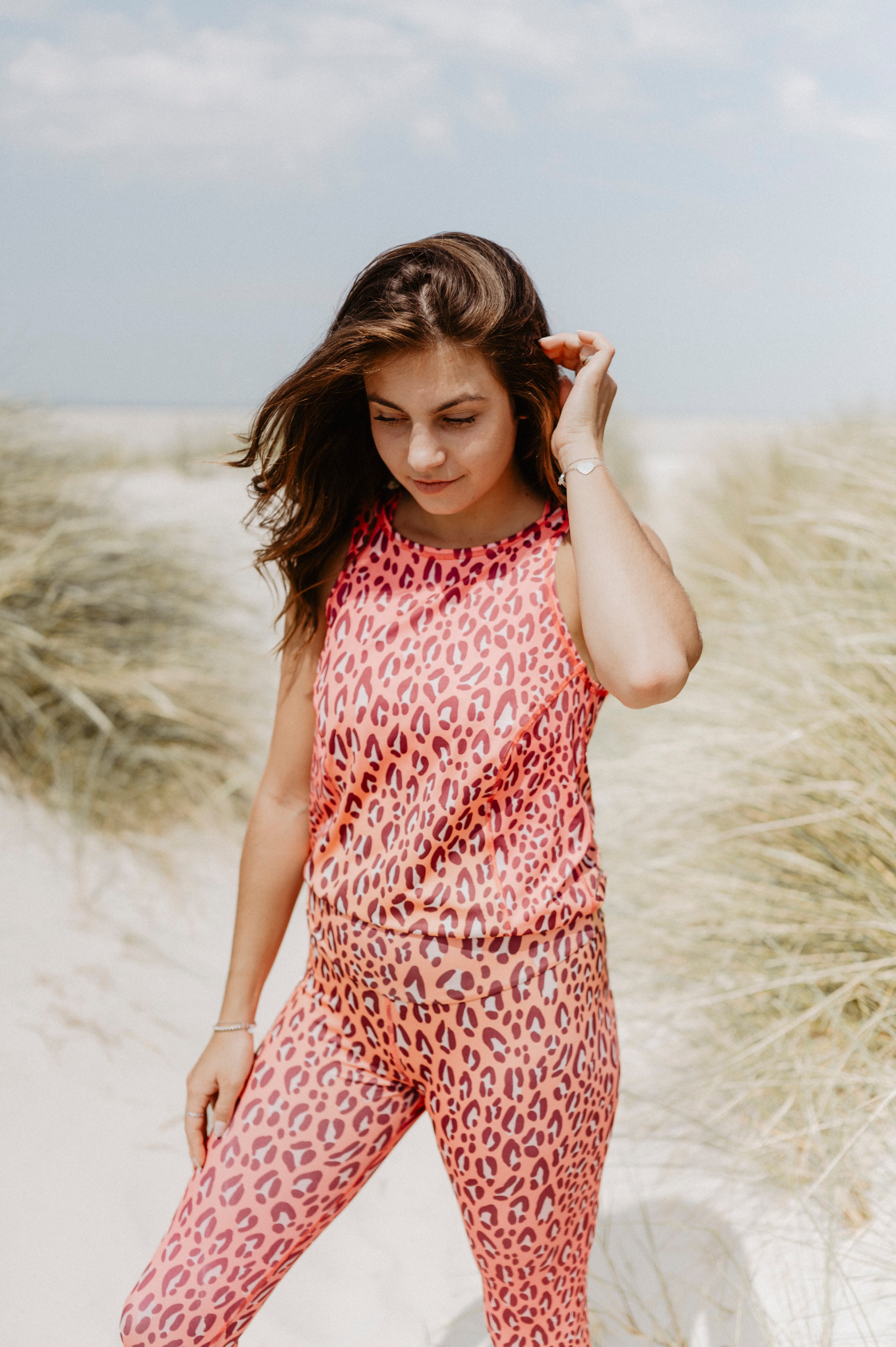 Jumpsuit Active Leo Pink