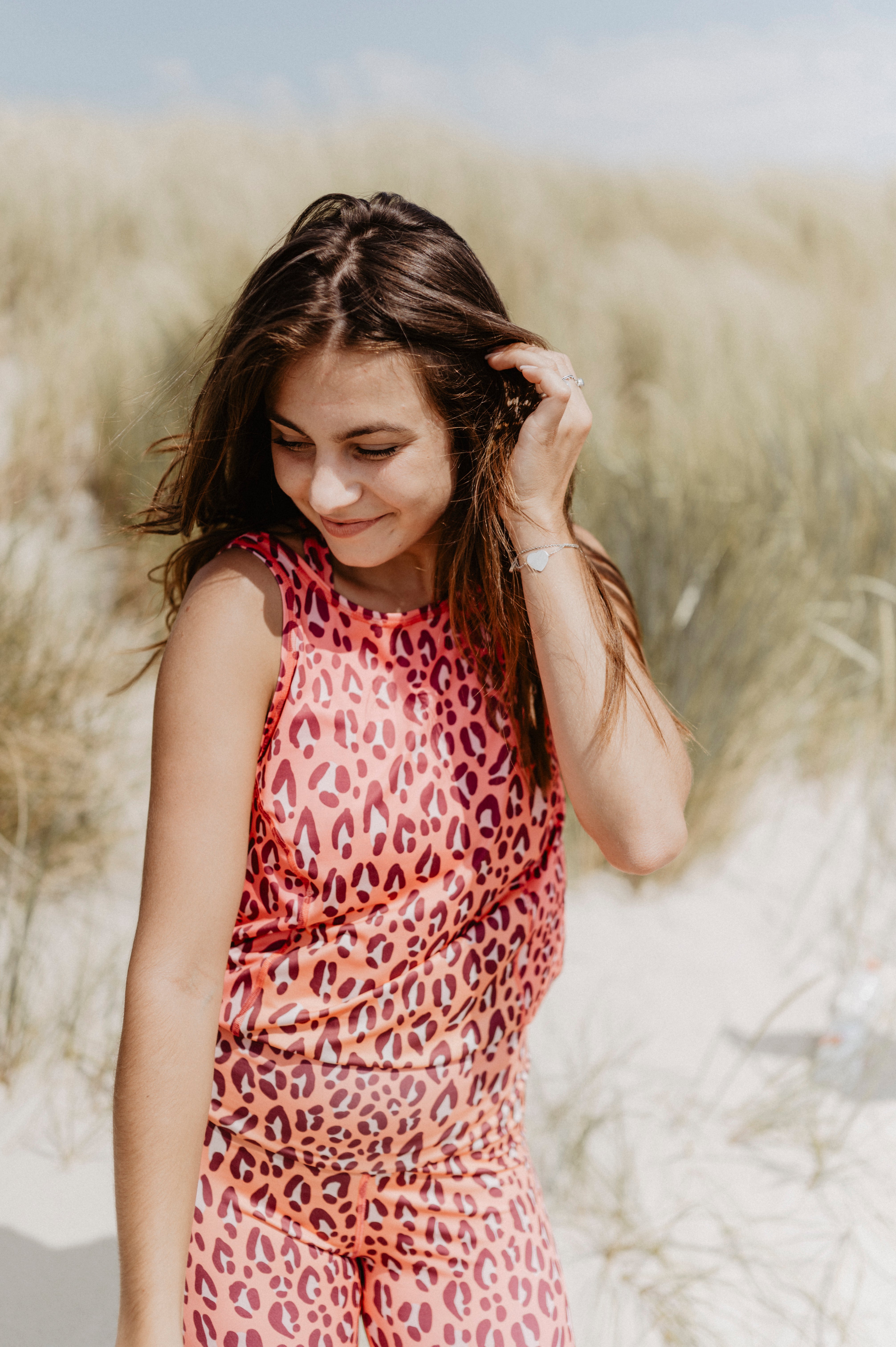 Jumpsuit Active Leo Pink
