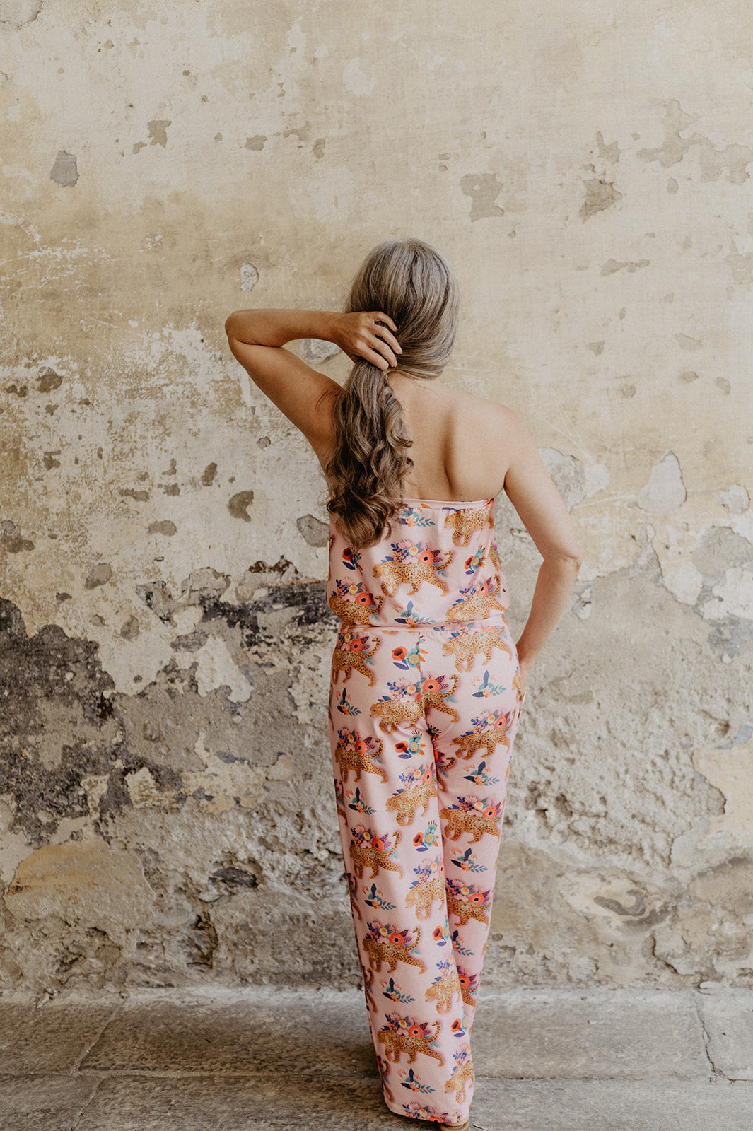 Jumpsuit Summer Komfort Flow Safari Bloom