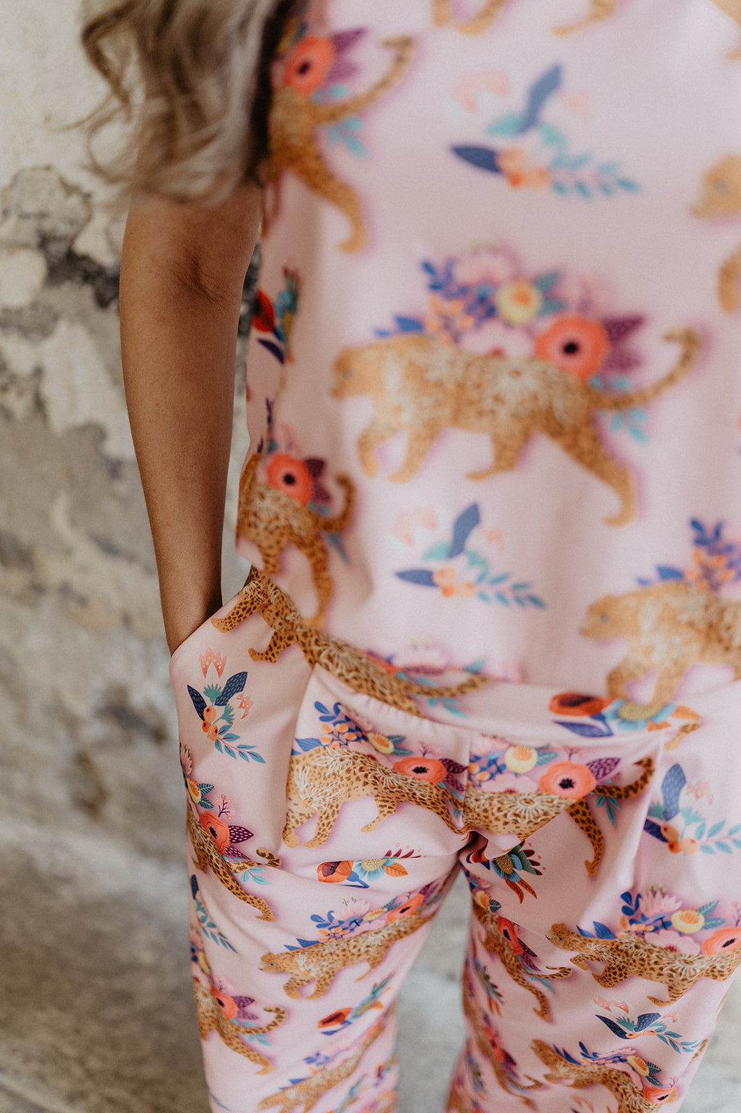 Jumpsuit Summer Komfort Flow Safari Bloom