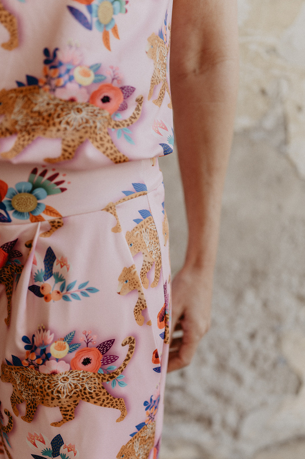 Jumpsuit Summer Komfort Flow Safari Bloom