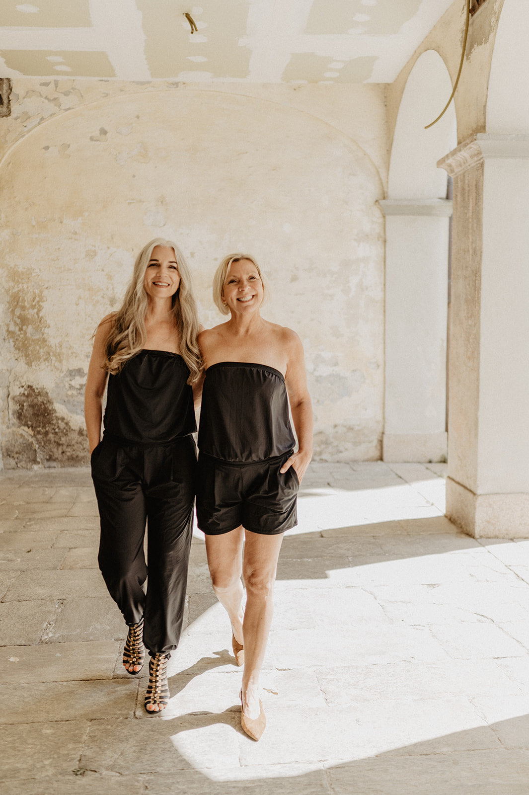 Jumpsuit Summer Nero Lungo